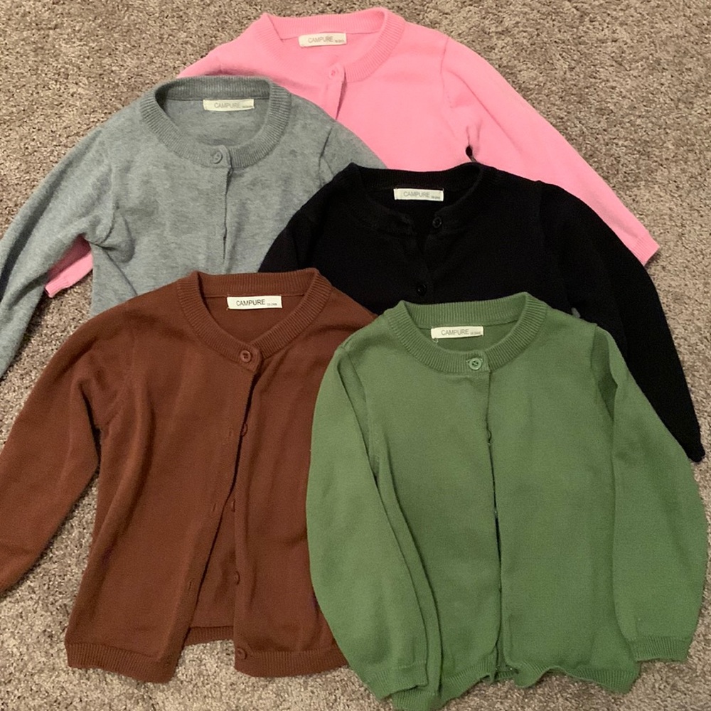 18-24 month girl cardigans